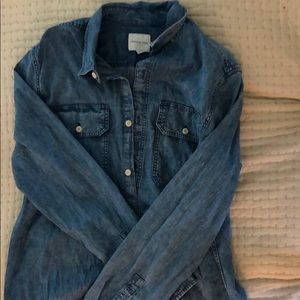 Men’s AE denim shirt in XL Tall